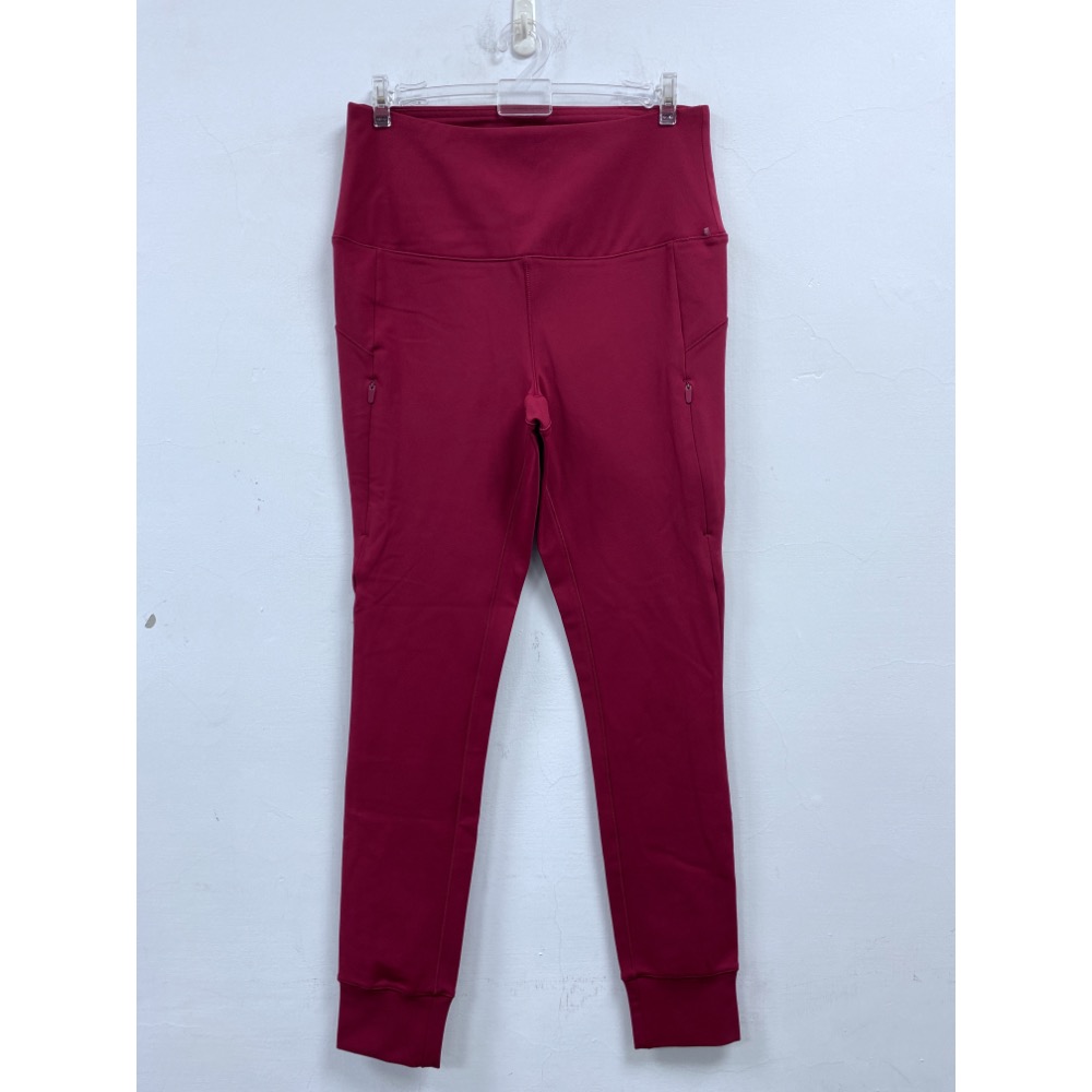 女-SPY 彈力薄刷毛運動褲-細節圖7