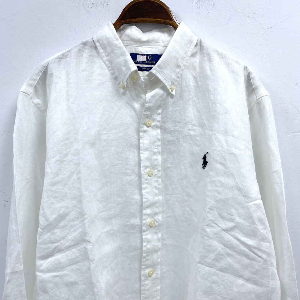 男-亞麻長袖襯衫23456-細節圖2