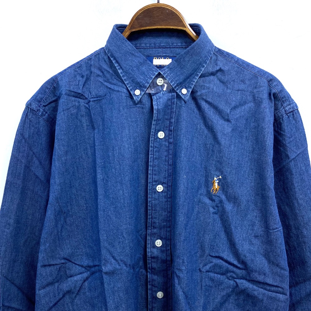 男-彩色馬牛仔襯衫-細節圖2