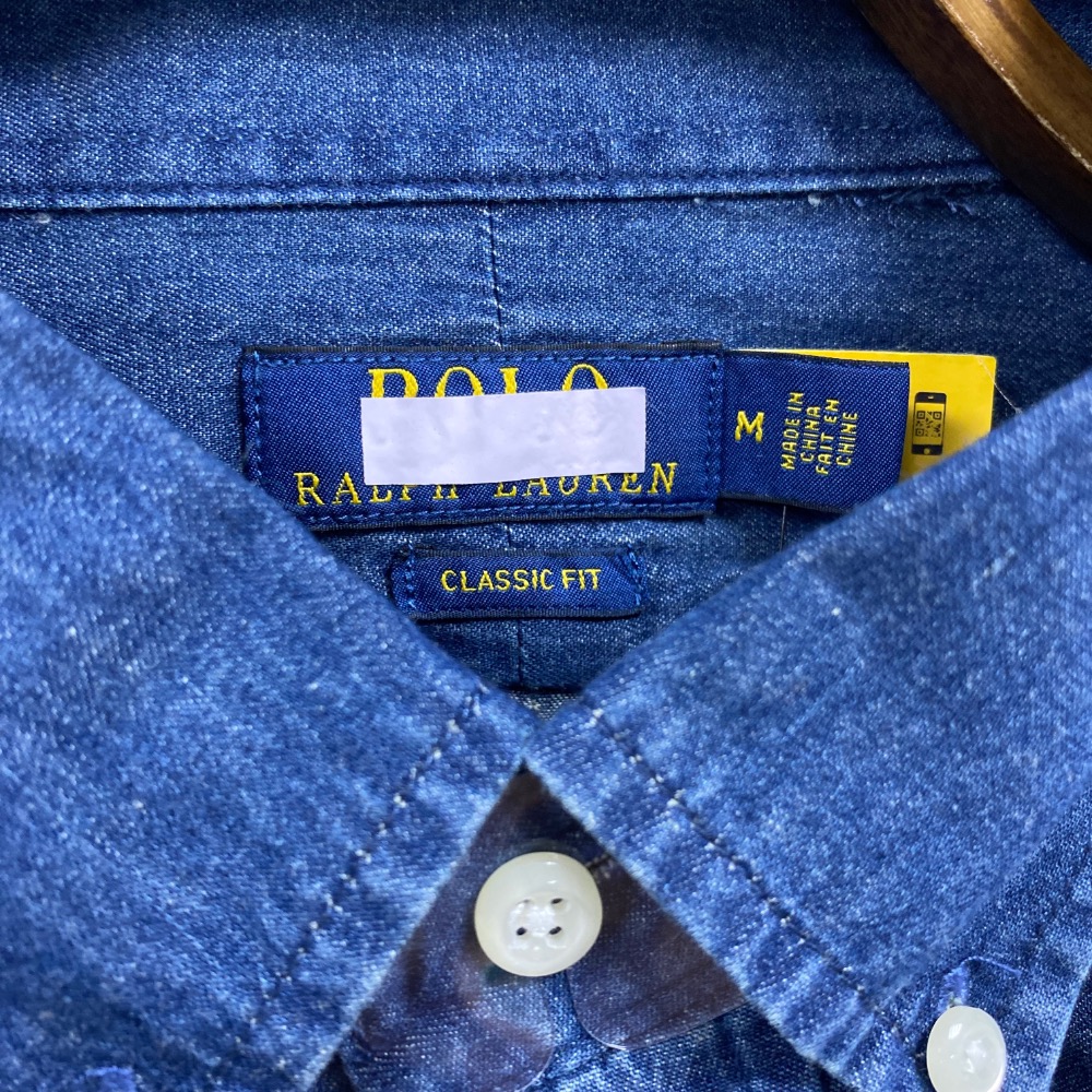 男-彩色馬牛仔襯衫-細節圖4