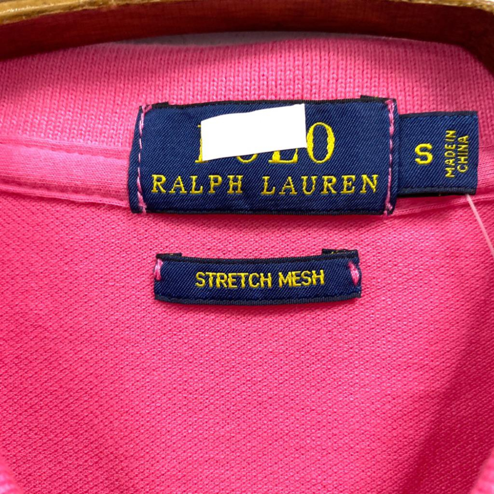 女-網眼彈力修身半開 POLO衫-細節圖3