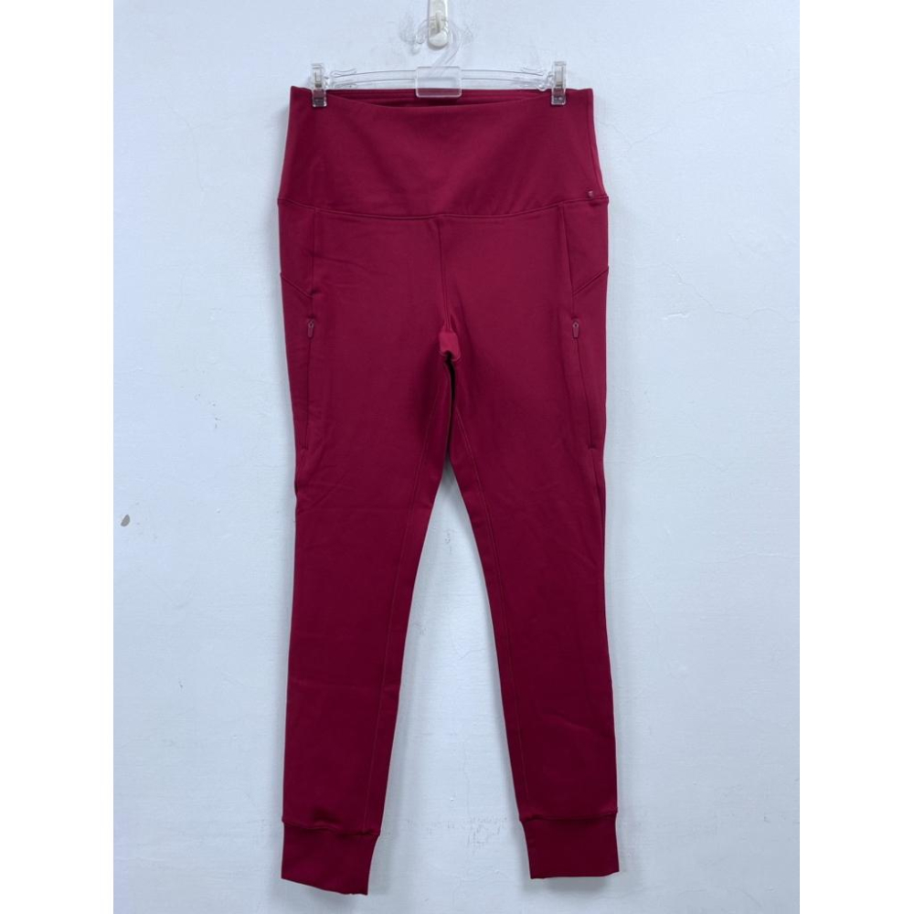 女-SPY 彈力薄刷毛運動褲-細節圖7