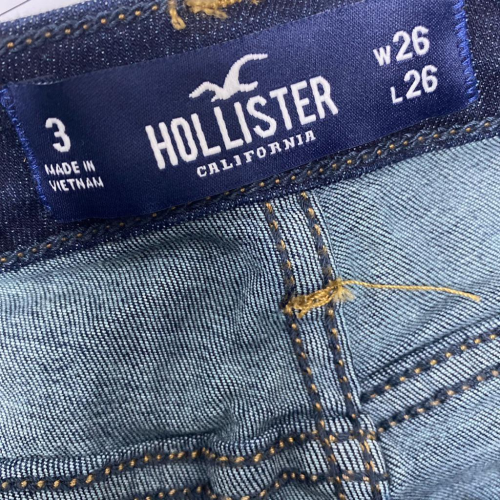 女-石洗彈力牛仔短褲-細節圖7