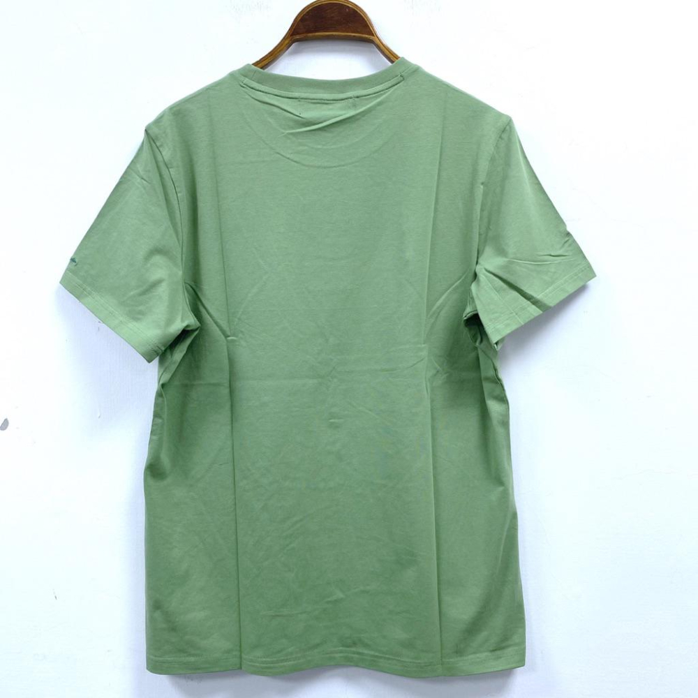 女-韓國彈力圓領棉T恤-細節圖2