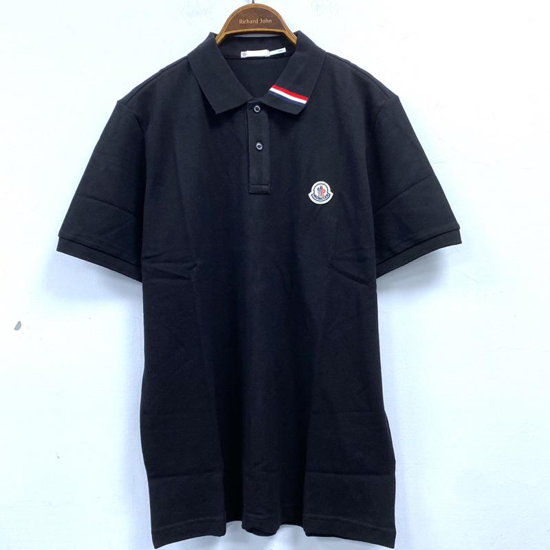 男-MO織帶領網眼POLO衫-細節圖4