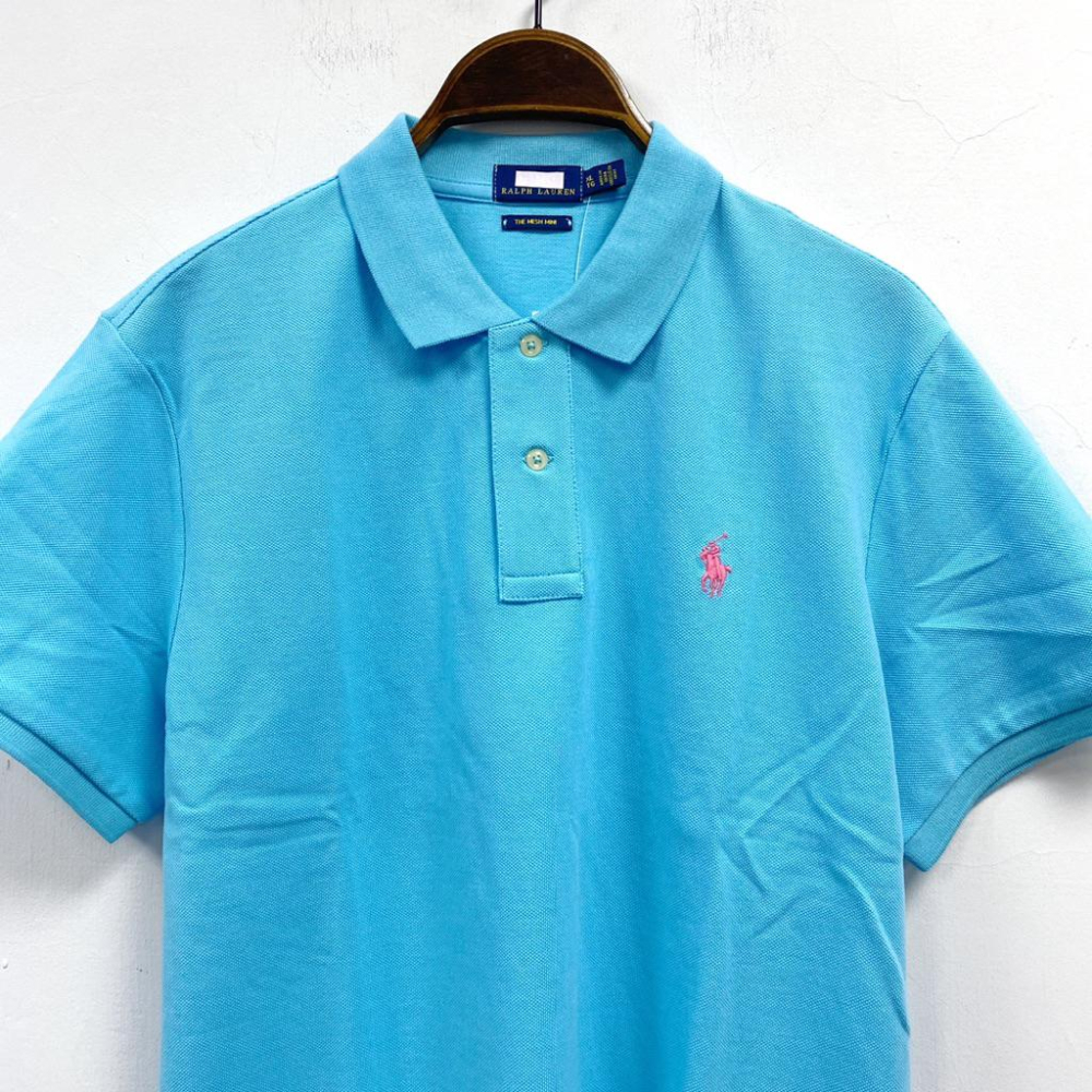 女-網眼半開POLO衫-細節圖2