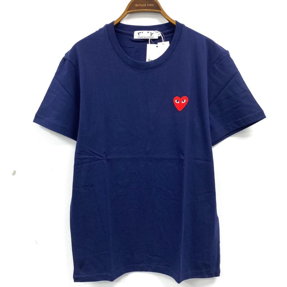 女-紅色愛心棉質T恤-細節圖4