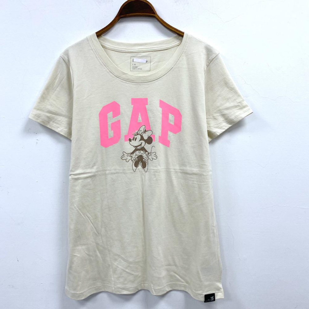 女-GAP 印花圓領 T 恤-細節圖8