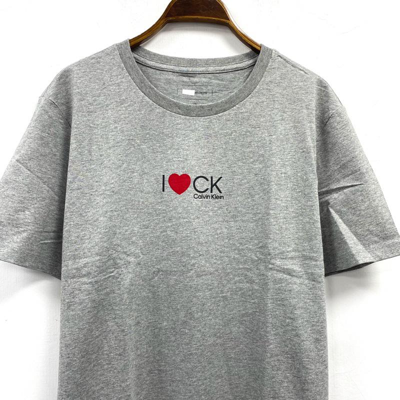 女-CK愛心植絨印花圓領 T恤-細節圖6