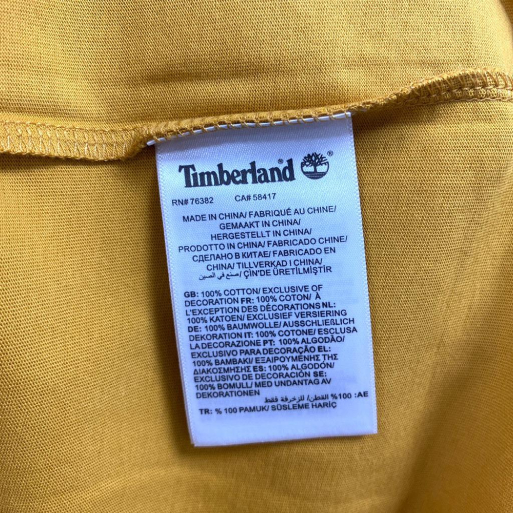 男-TIM印花迷彩大樹圓領棉T-細節圖6