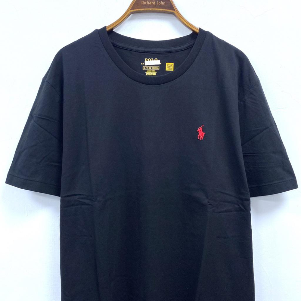 男-素色絲光棉圓領棉T-細節圖2