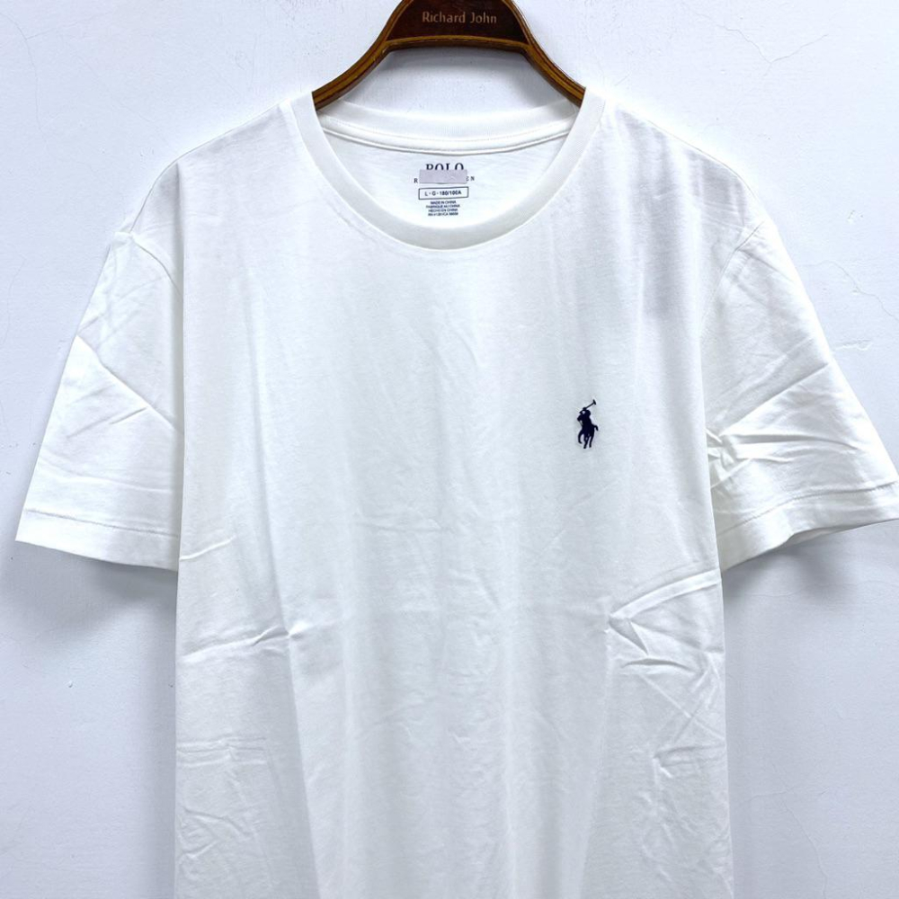 男-素色絲光棉圓領棉T-細節圖6