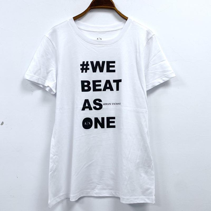 女-AX 印花棉T恤-細節圖7