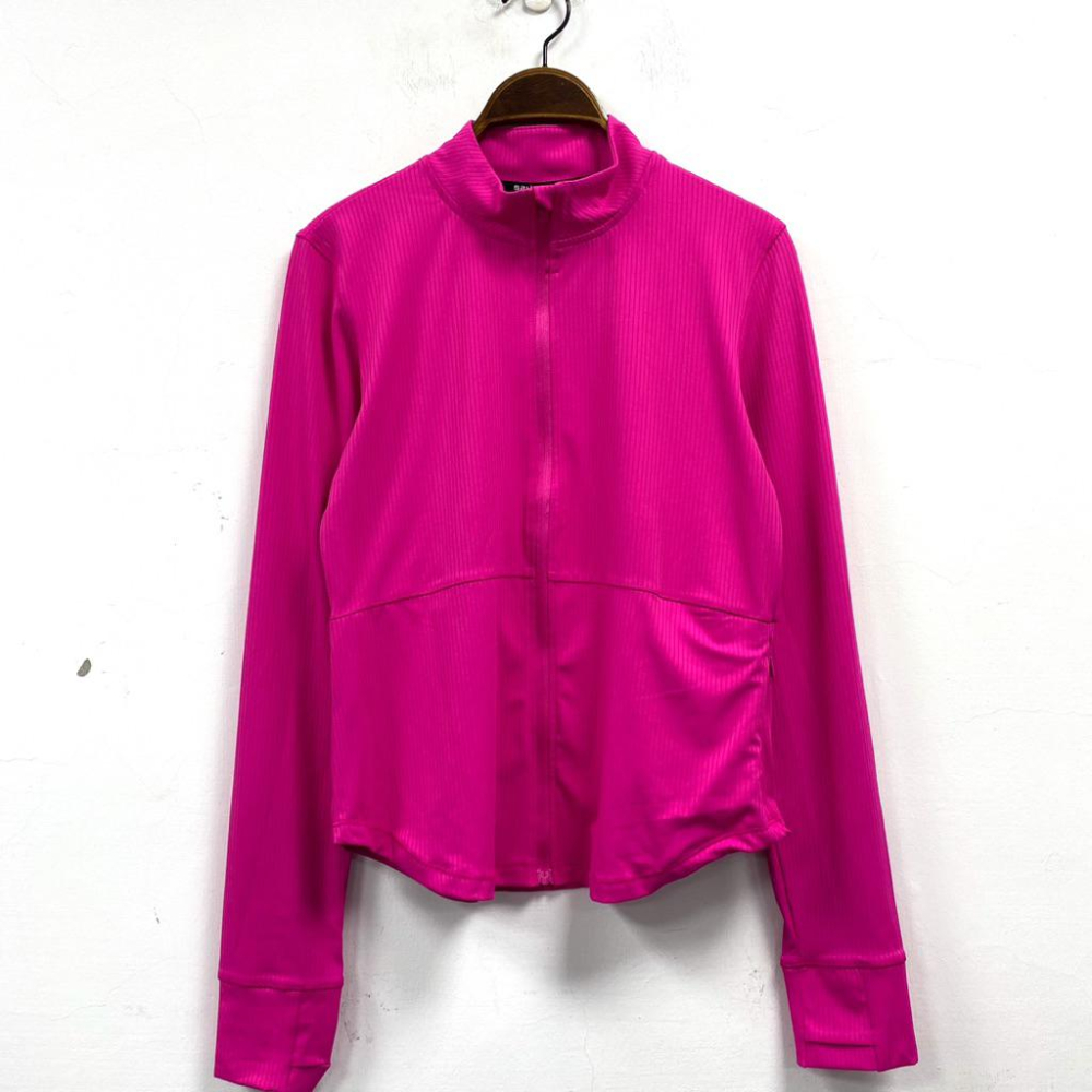 女- spy彈力修身立領運動薄外套-細節圖6