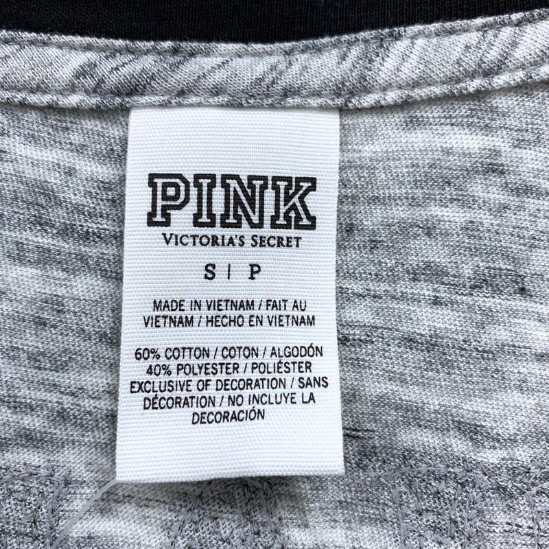 女-PINK斜肩亮片棉質T恤-細節圖4