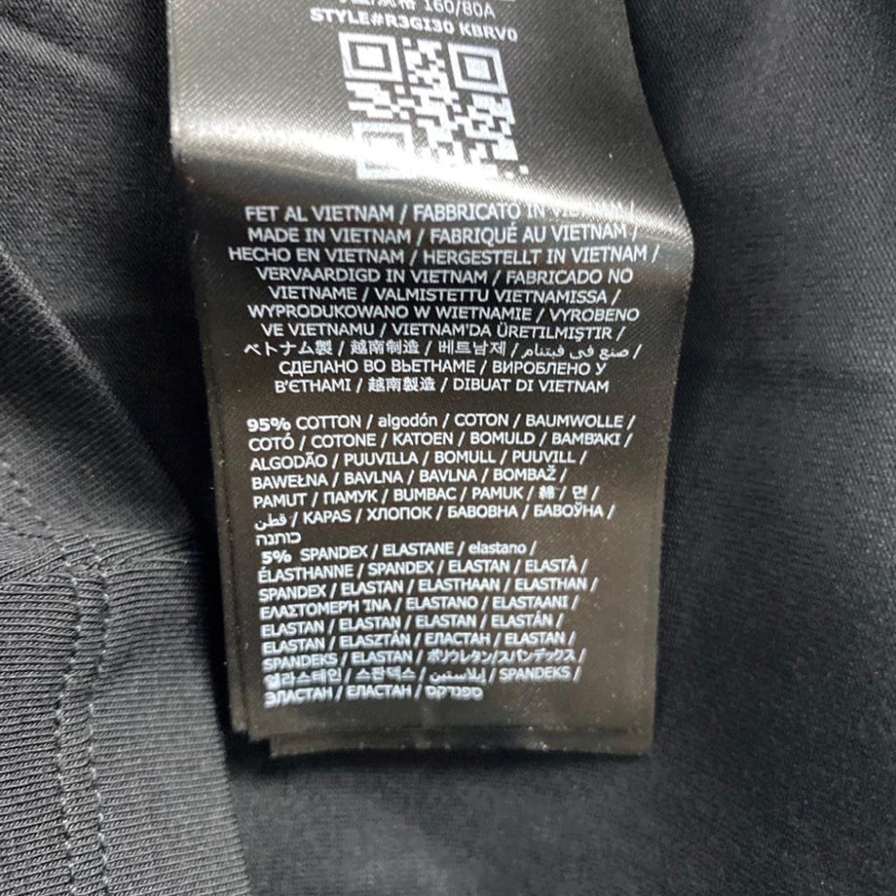 女-GU燙鑽棉質T恤-細節圖3