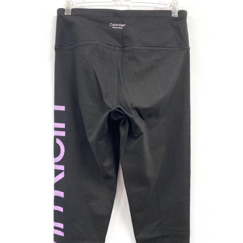 女-CK彈力棉質運動長褲-細節圖4