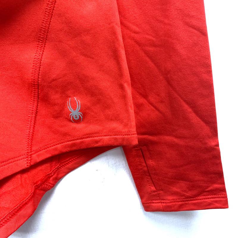 女-SPYDER 薄刷彈力機能連帽T恤-細節圖5