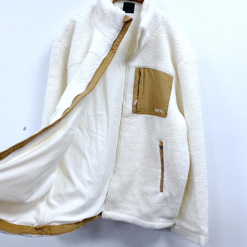 女-韓國N羔羊絨立領保暖外套-細節圖5