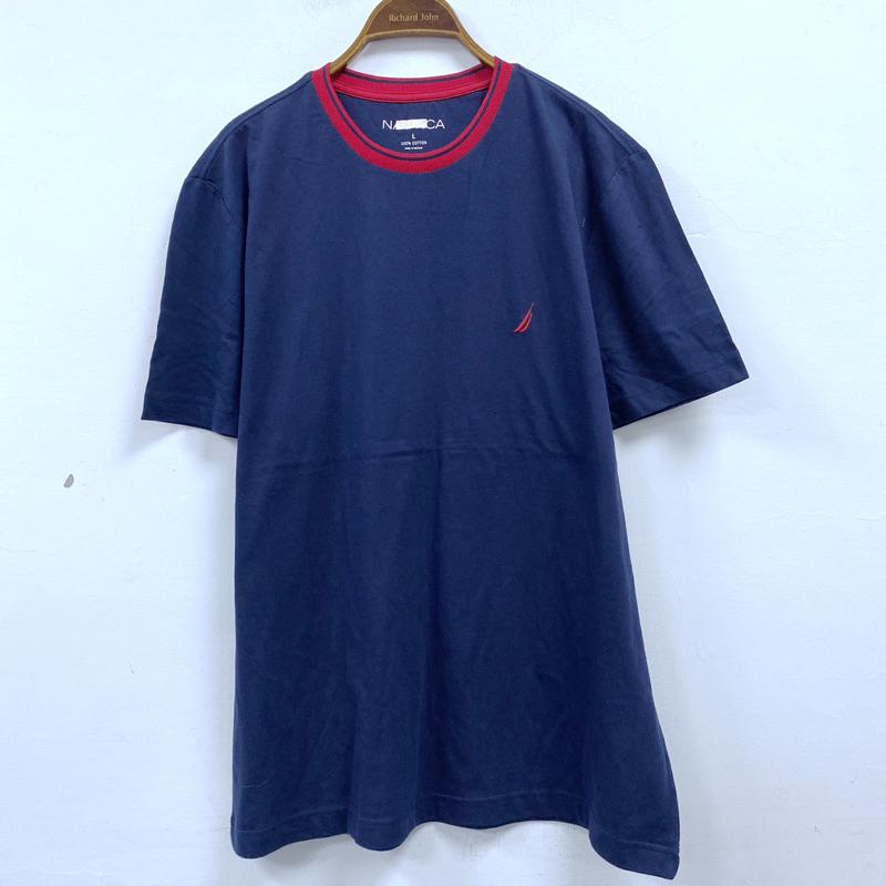 男-NA圓領繡花棉T恤-細節圖3