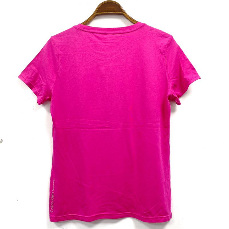 女-CK印花圓領棉質T恤(無成份標)-細節圖2