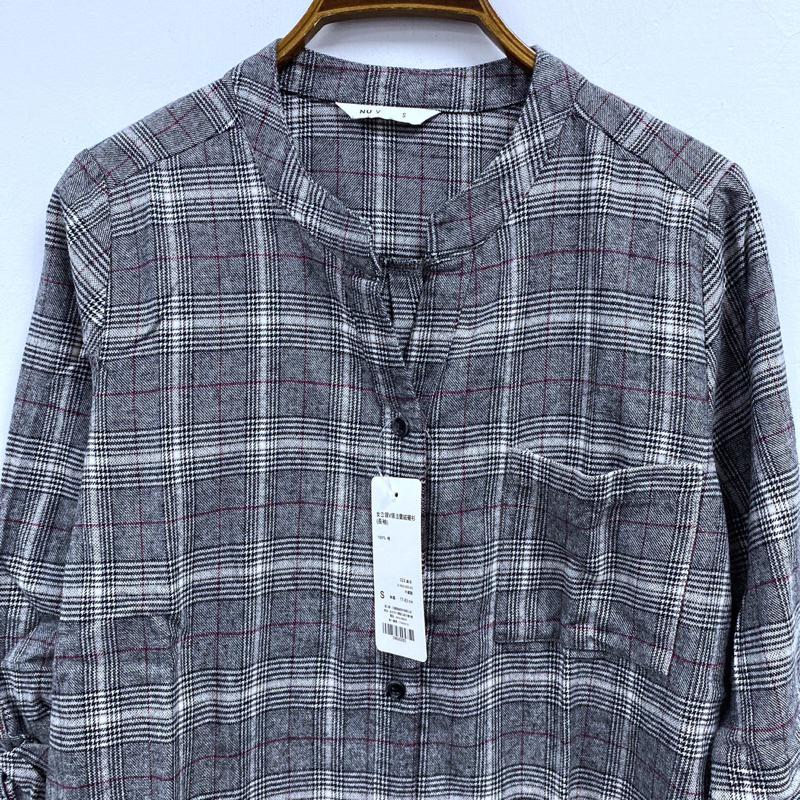 ↘️【特價出清】 女-格子長襯衫-細節圖6