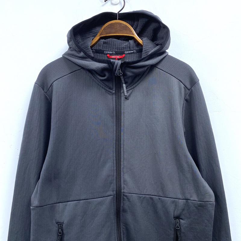 男-GE刷毛保暖連帽外套-細節圖2