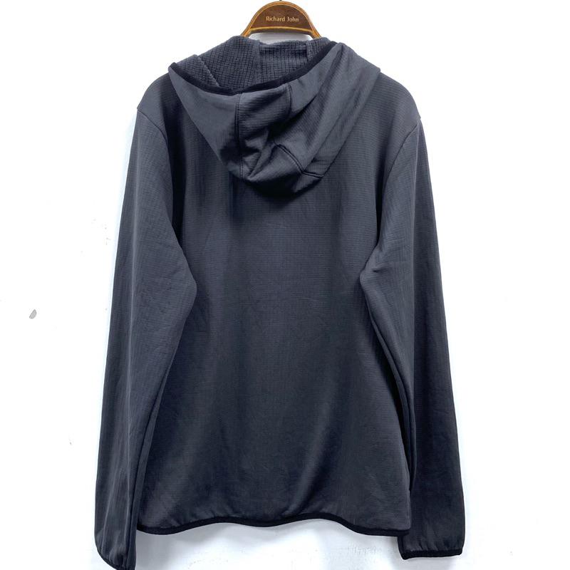 男-GE刷毛保暖連帽外套-細節圖4