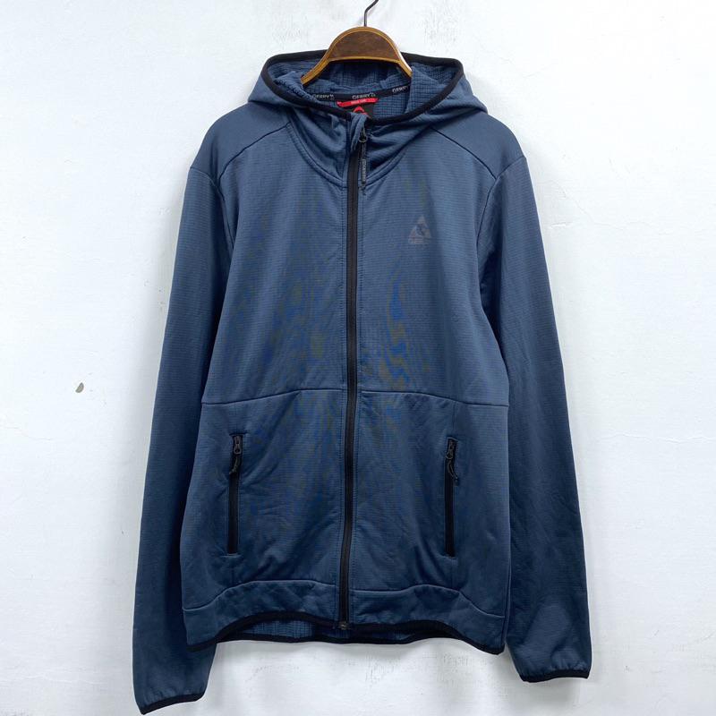 男-GE刷毛保暖連帽外套-細節圖7