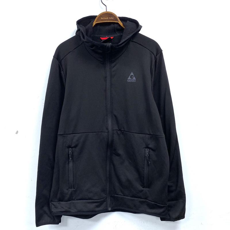 男-GE刷毛保暖連帽外套-細節圖8