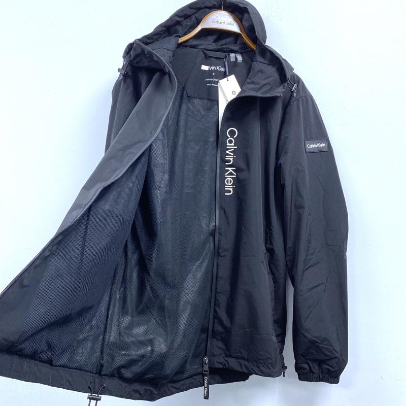 男-CK防風連帽外套-細節圖5