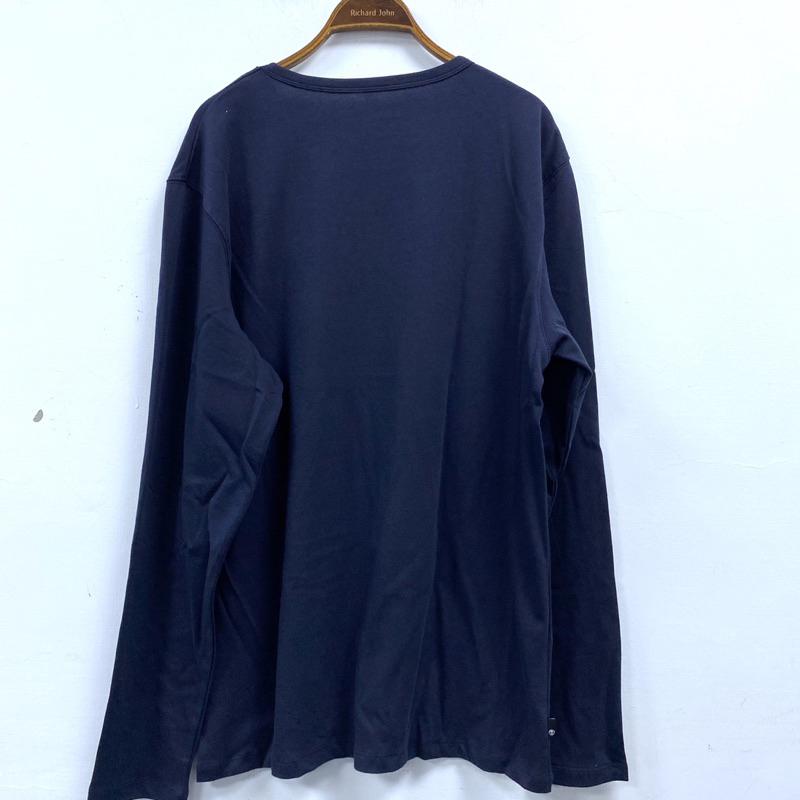 男-大樹印花圓領長袖T恤-細節圖4