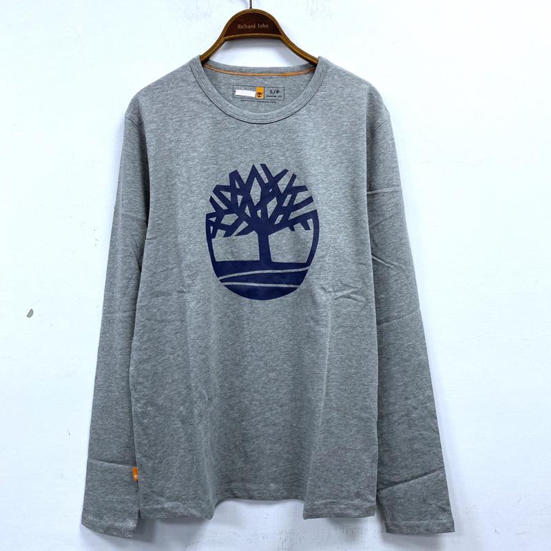 男-大樹印花圓領長袖T恤-細節圖7