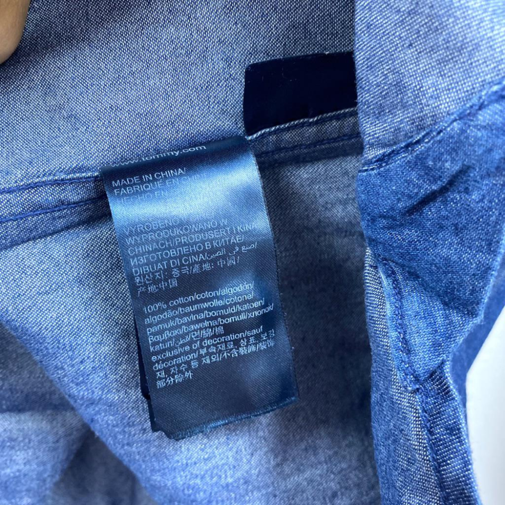 男-TOM 牛仔襯衫-細節圖3