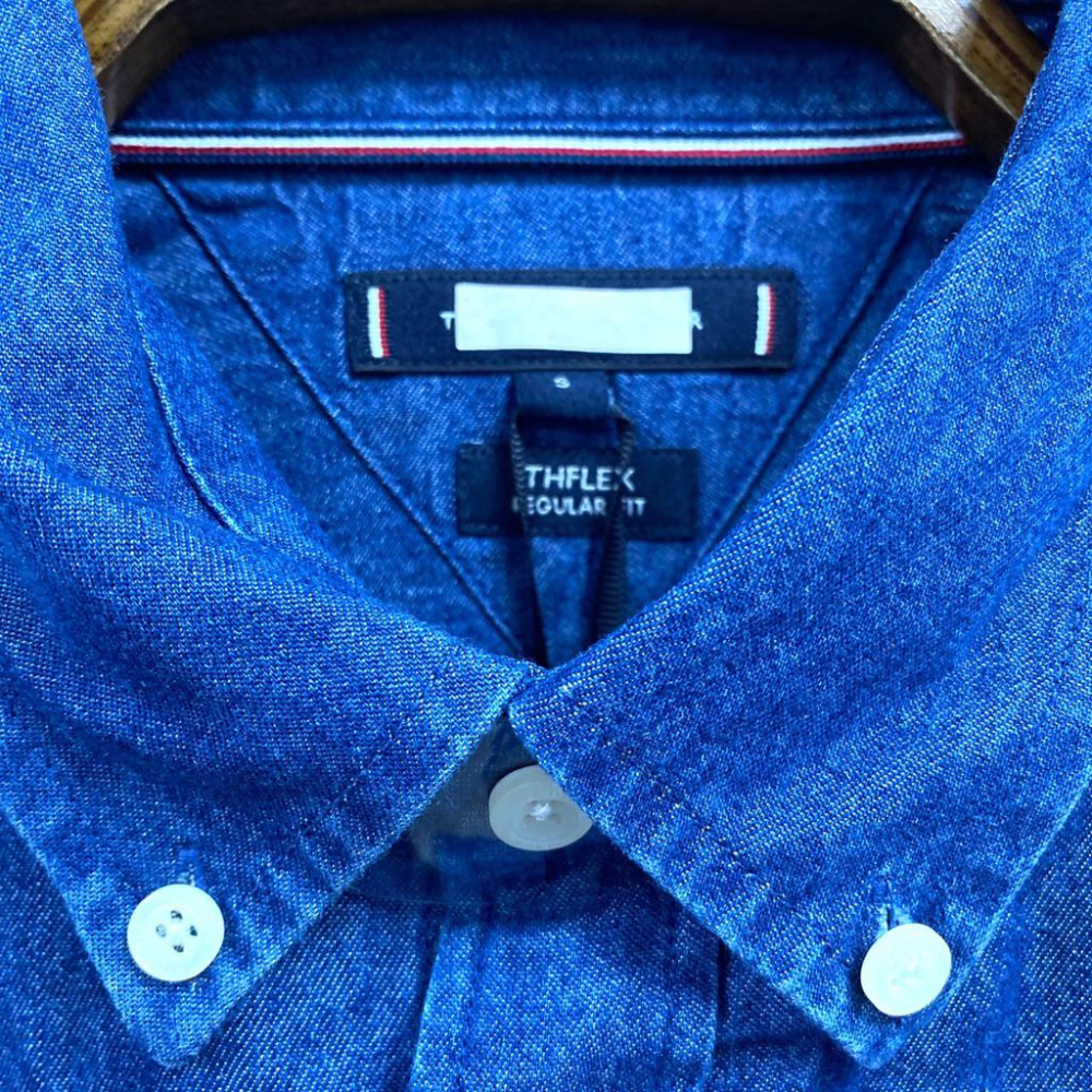 男-TOM 牛仔襯衫-細節圖4