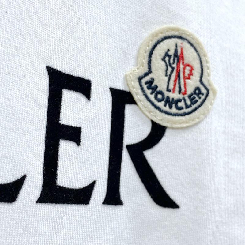 男-植絨印花小標棉T恤-細節圖3