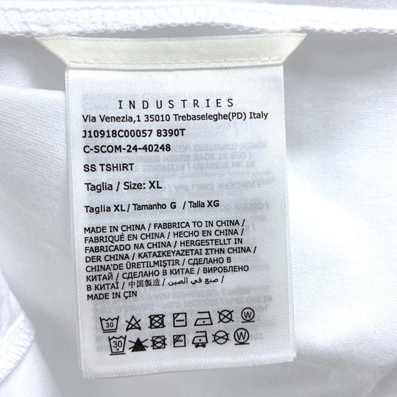 男-植絨印花小標棉T恤-細節圖4