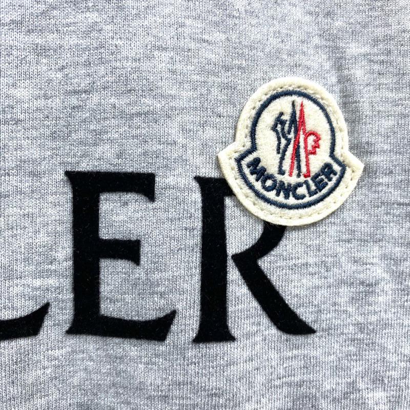 男-植絨印花小標棉T恤-細節圖6