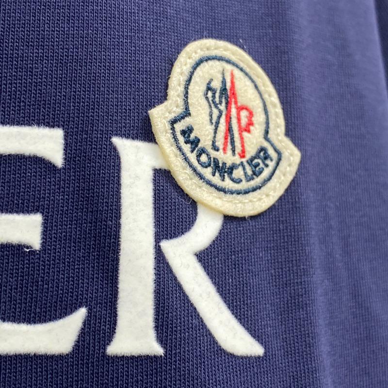 男-植絨印花小標棉T恤-細節圖9