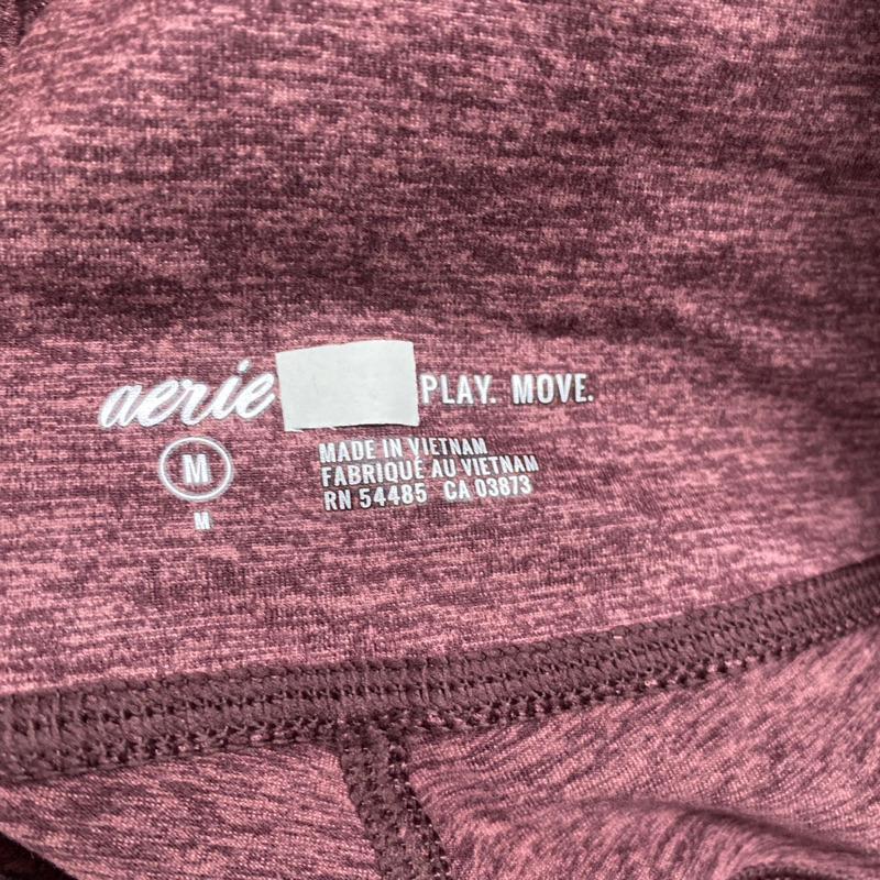 女-Aerie 彈力運動縮口褲-細節圖4