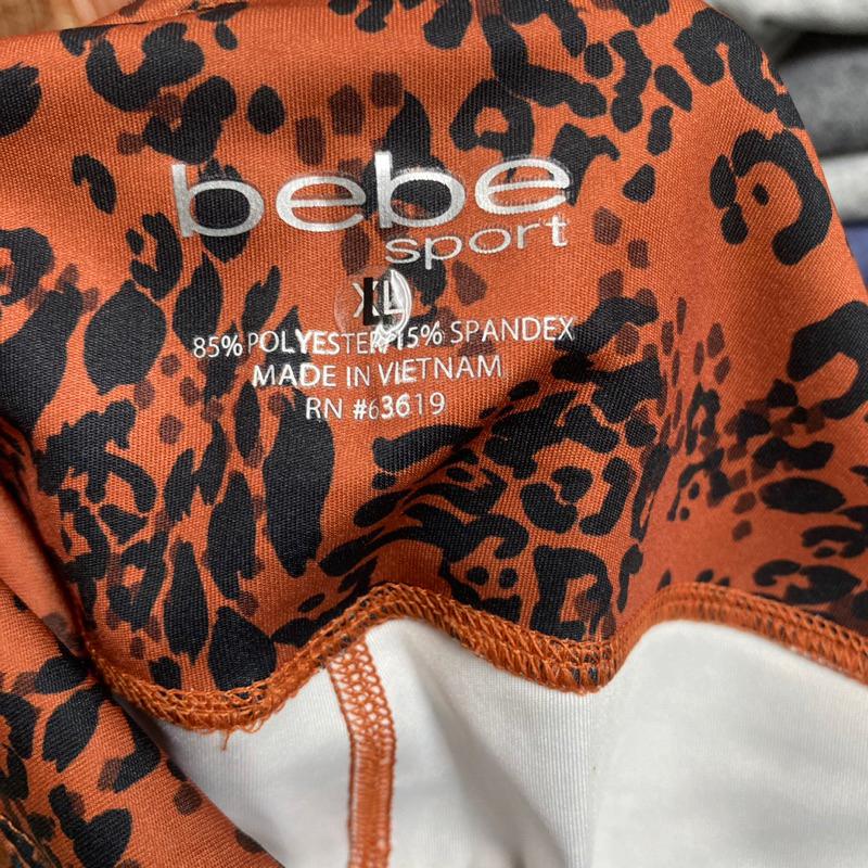 女-bebe彈力7分運動褲-細節圖5