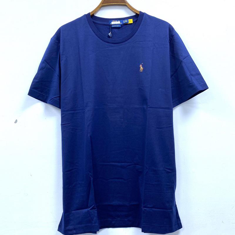 男-彩色馬素色圓領T恤-細節圖2