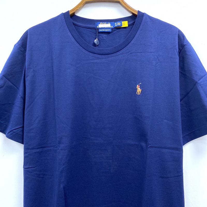 男-彩色馬素色圓領T恤-細節圖3