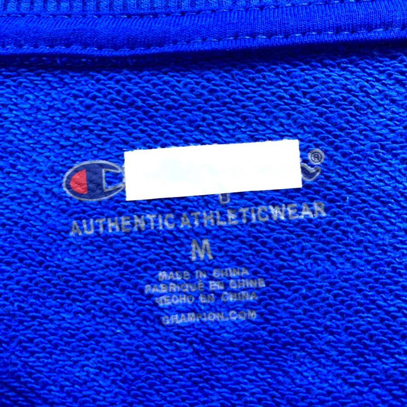 ↘️【特價出清】 女-C印花圓領棉質大學T-細節圖4