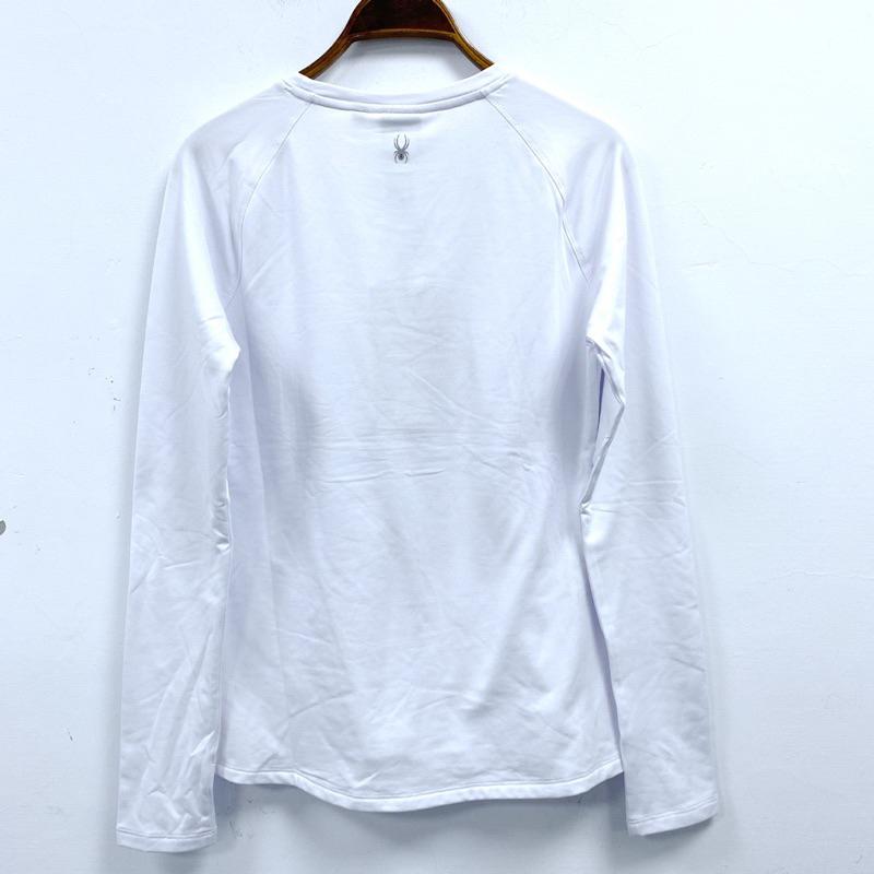 ↘️【特價出清】 女-SPY薄刷彈力機能圓領T恤-細節圖2