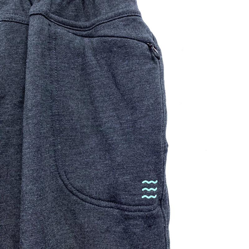 女-FREE 休閒刷毛彈力束口褲-細節圖4