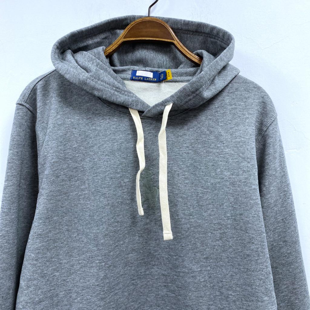 男-繡馬連帽 T 恤-細節圖3