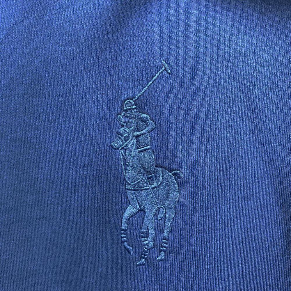 男-繡馬連帽 T 恤-細節圖7