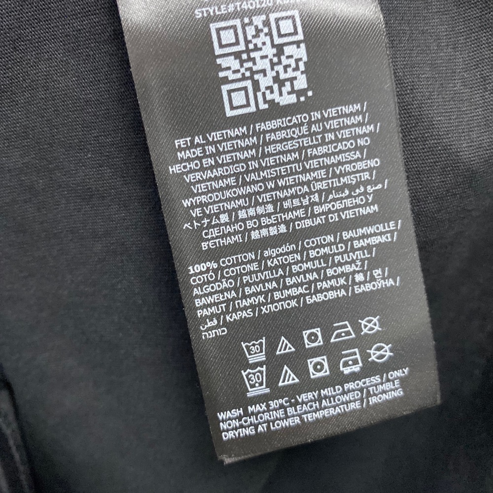 男-GUESS 繡標素色工恤-細節圖3