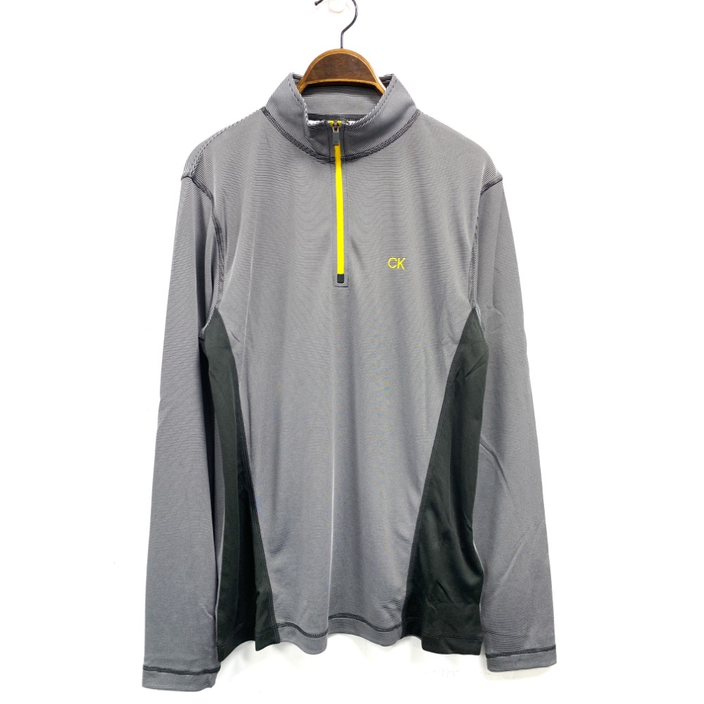 男-CK GOLF 排汗半開衫。421-001A。$590-細節圖2